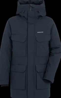 Discount Didriksons Drew Parka Dark Night Blue