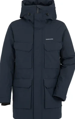 Discount Didriksons Drew Parka Dark Night Blue
