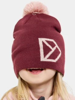 New Didriksons Dropi Kids' Beanie Rusty Wine