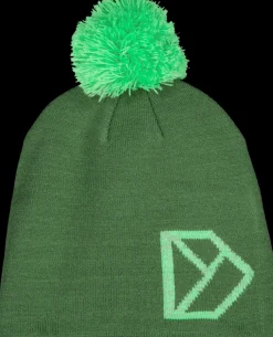 Didriksons Dropi Kids' Beanie Pine Green
