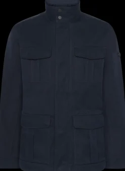 Clearance Didriksons Edmond Jacket Dark Night Blue