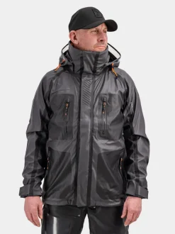 Clearance Didriksons Element Unisex Jacket Galon® Coal black