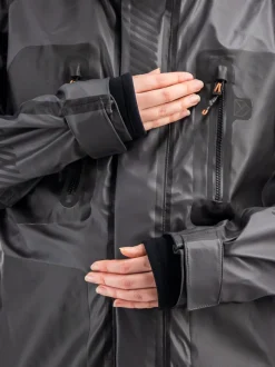Clearance Didriksons Element Unisex Jacket Galon® Coal black