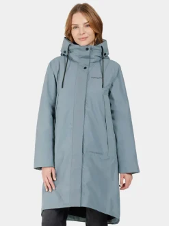 New Didriksons Elissa Parka Factory Blue