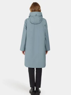 New Didriksons Elissa Parka Factory Blue