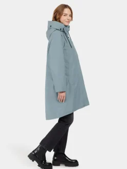 New Didriksons Elissa Parka Factory Blue