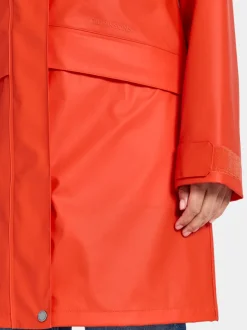 Outlet Didriksons Elly Parka Galon® Tangerine Red