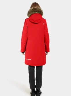 Clearance Didriksons Erika Parka Pomme Red
