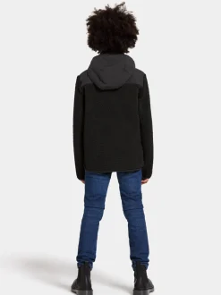 Sale Didriksons Exa Kids' Full-Zip Black