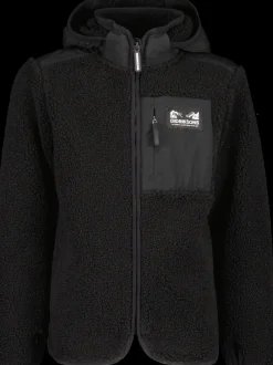 Sale Didriksons Exa Kids' Full-Zip Black