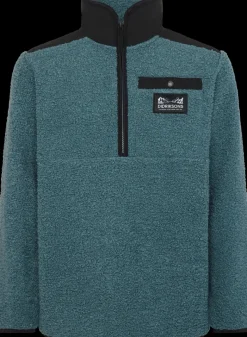 Online Didriksons Exa Kids' Half Zip Star blue