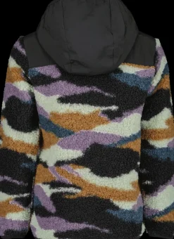 Best Didriksons Exa Printed Kids' Full-Zip Mountain flow
