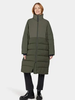 Hot Didriksons Fabiola Parka Deep Green