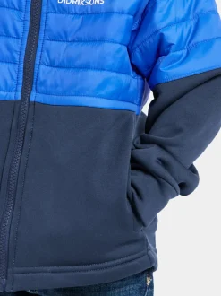 Best Didriksons Filur Kid's Hybrid Jacket Caribbean blue