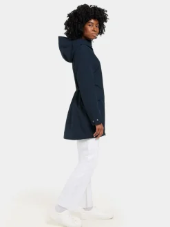 Clearance Didriksons Folka Parka Dark Night Blue