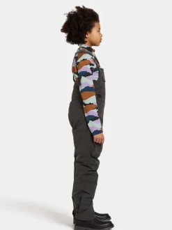 Outlet Didriksons Fosfat Kids' Bib Pants Black