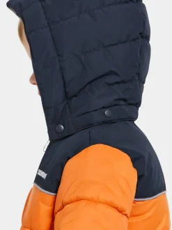 Didriksons Fox Kids' Jacket Orange Jam