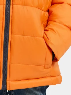 Didriksons Fox Kids' Jacket Orange Jam