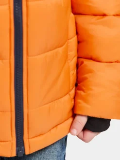 Didriksons Fox Kids' Jacket Orange Jam