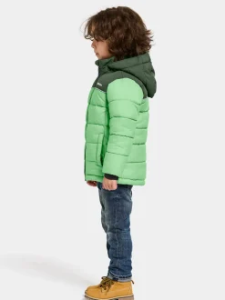 Outlet Didriksons Fox Kids' Jacket Dusty Lime