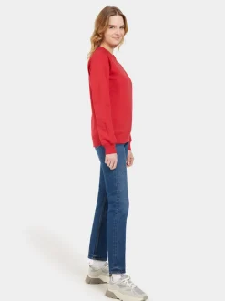 Discount Didriksons Fyn Sweater Pomme Red