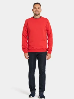 Outlet Didriksons Fyn Sweater Pomme Red