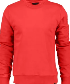 Outlet Didriksons Fyn Sweater Pomme Red