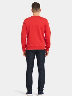 Outlet Didriksons Fyn Sweater Pomme Red