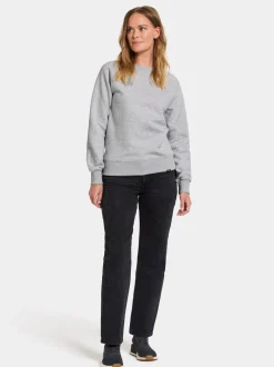 Sale Didriksons Fyn Sweater Aluminum melange