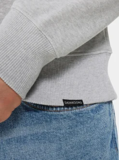 Outlet Didriksons Fyn Sweater Aluminum melange