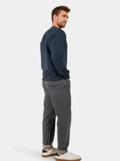 Clearance Didriksons Fyn Sweater Navy