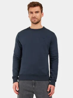 Clearance Didriksons Fyn Sweater Navy