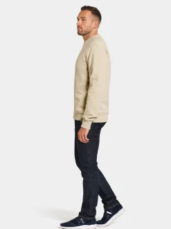 Discount Didriksons Fyn Sweater Light Beige