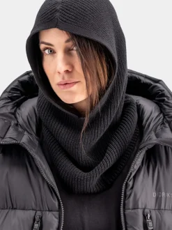 Discount Didriksons Galia Hood Black