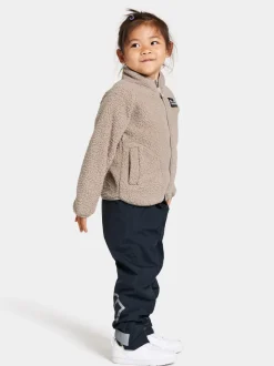 Outlet Didriksons Gibbs Kids' Full-Zip Beach beige