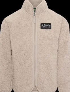 Outlet Didriksons Gibbs Kids' Full-Zip Beach beige