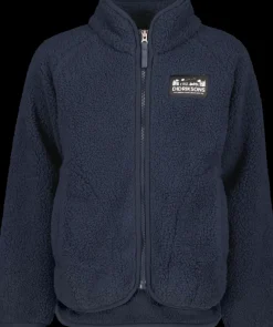 Didriksons Gibbs Kids' Full-Zip Navy