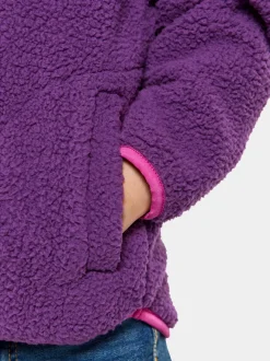 Outlet Didriksons Gibbs Kids' Full-Zip Royal Purple
