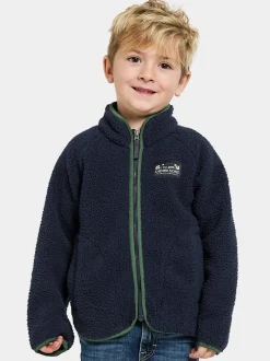 Hot Didriksons Gibbs Kids' Full-Zip Navy