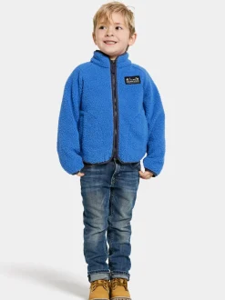 Didriksons Gibbs Kids' Full-Zip Caribbean blue