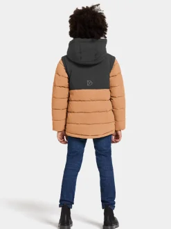 Didriksons Granite Kids' Jacket Almond Brown