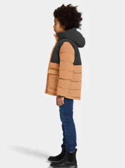 Didriksons Granite Kids' Jacket Almond Brown