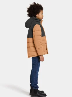 Didriksons Granite Kids' Jacket Almond Brown
