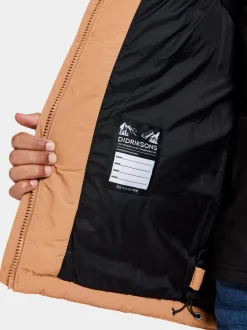 Didriksons Granite Kids' Jacket Almond Brown