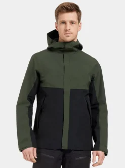 Sale Didriksons Grit Men's Jacket Deep Green