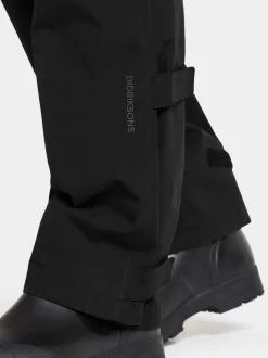 Best Didriksons Grit Unisex Rain Pants Black
