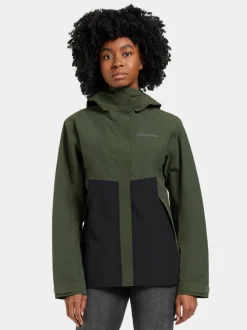Clearance Didriksons Grit Women's Jacket Deep Green