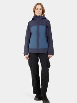 Outlet Didriksons Grit Women's Jacket Blue Arcad