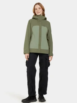 Hot Didriksons Grit Women's Jacket Wild Forest Green