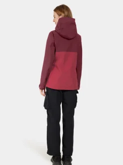 Outlet Didriksons Grit Women's Jacket Anemon Red